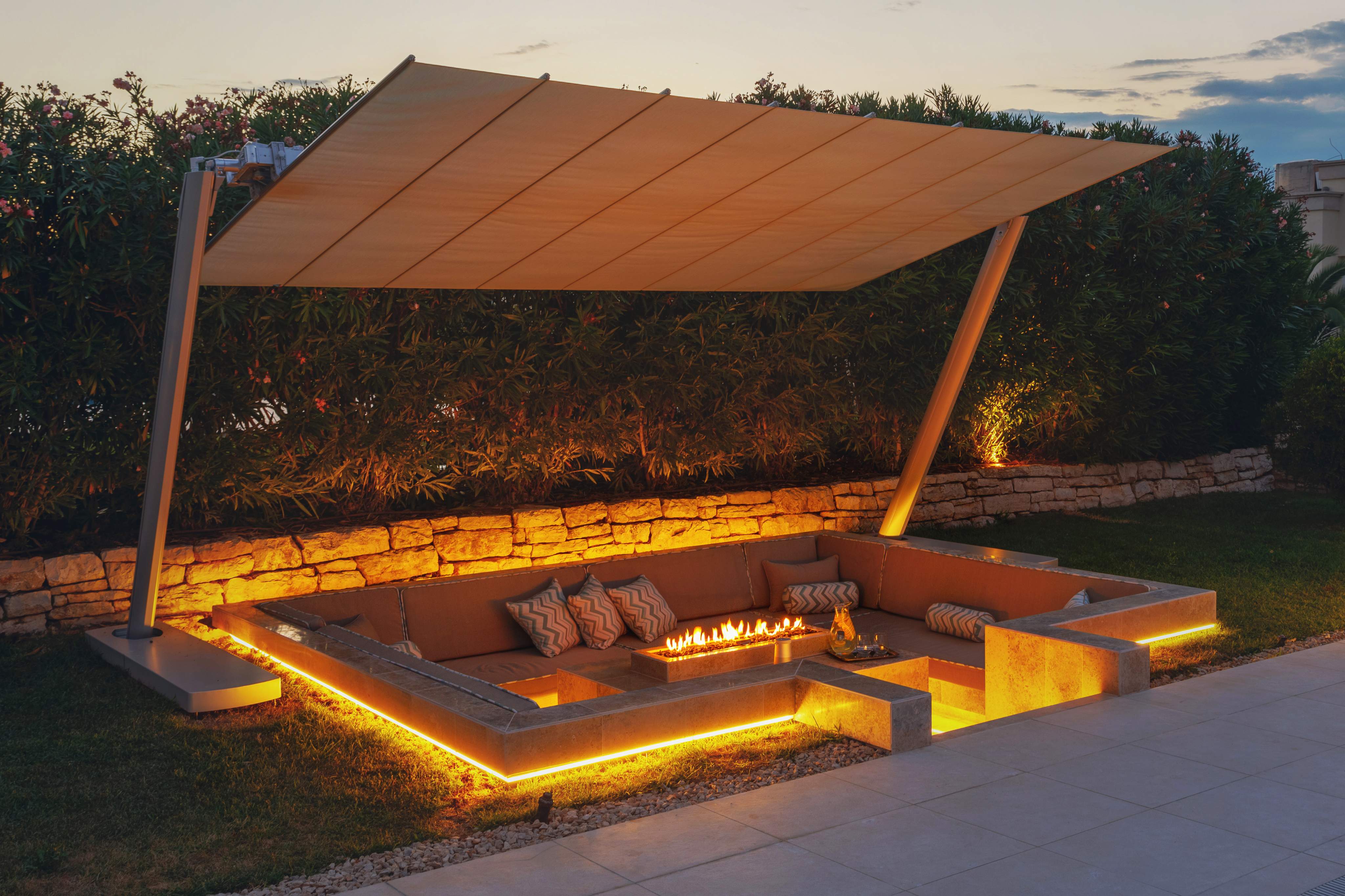 Večernji ugođaj u vili